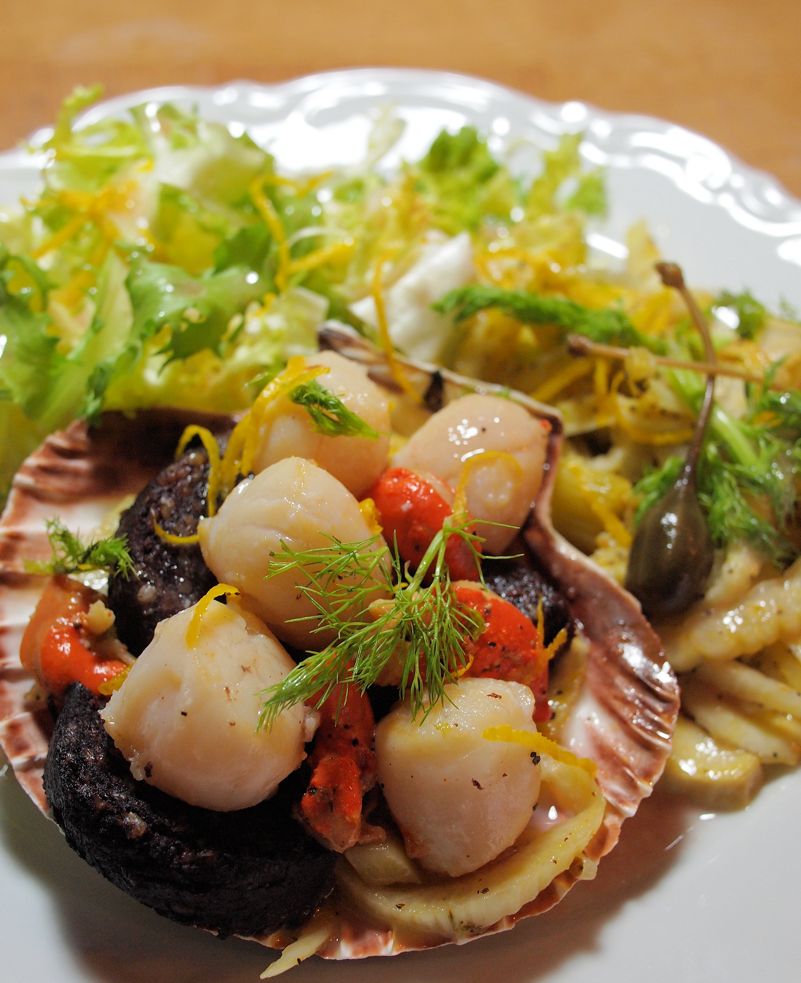 Fried Scallops