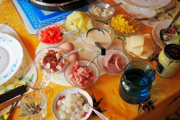Pancakes and Parties Raucous Raclette Evenings with Family, Friends and Melted Cheese! Pancakes and Parties Raucous Raclette Evenings with Family, Friends and Melted Cheese!