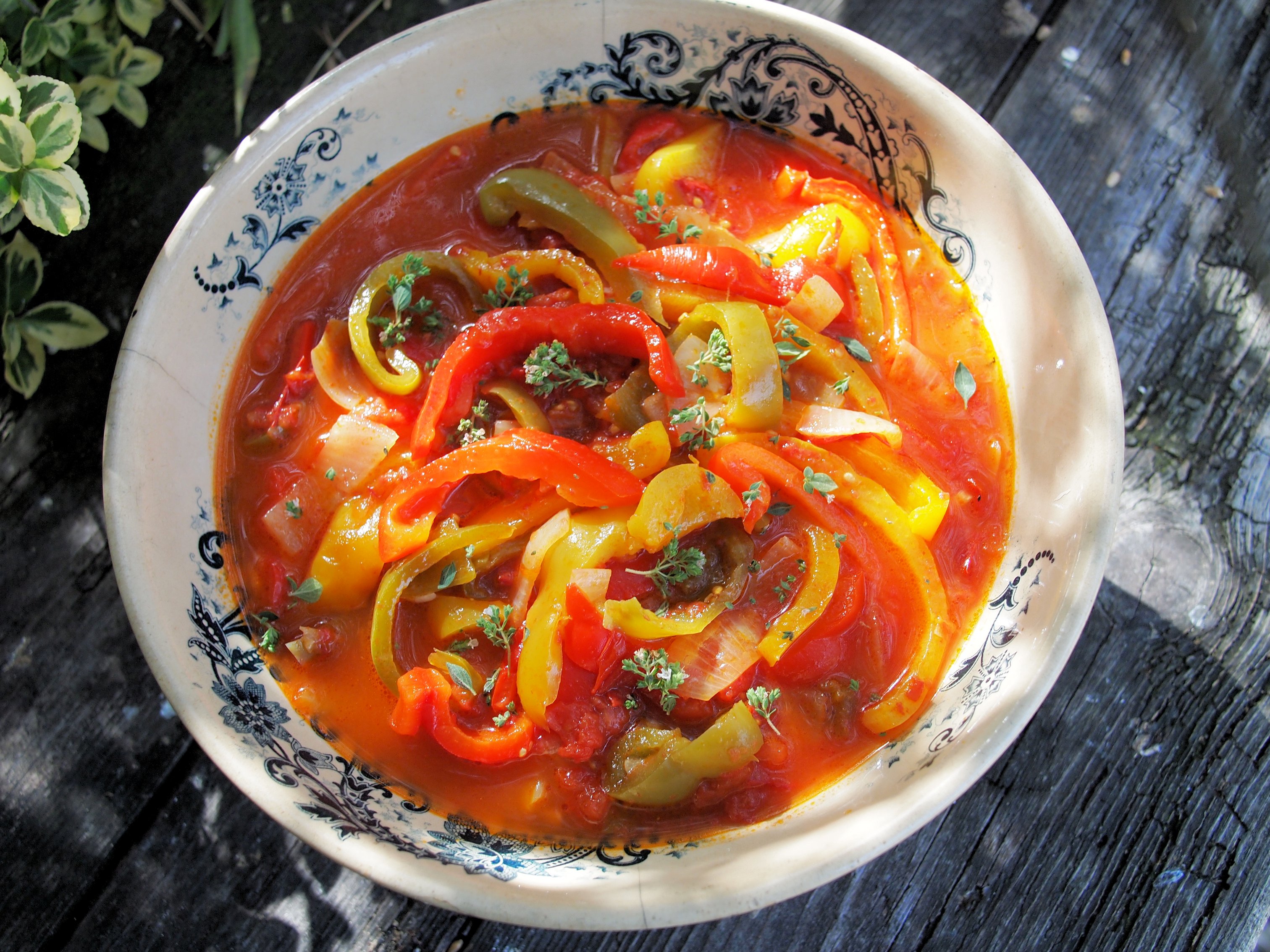 Summertime and the Living is Easy........Peperonata ~ Rustic Italian ...