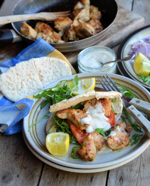 5:2 Diet 215 Calorie Kebabs! Cajun Chicken Kebab and Spiced Yoghurt Dip Recipe