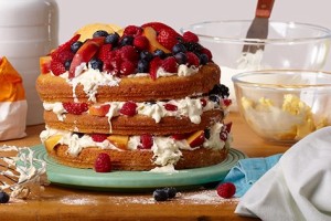 World Baking Day......Cakes Galore and my Vanilla, Strawberry & Rose Victoria Sandwich Cake