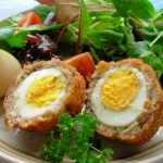 Picnic Time! Authentic Scotch Eggs with Sausage and Sage for Herbs on Saturday