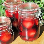 Slow Sunday, Indian Summer and Christmas Spiced Mulled Pears in a Jar