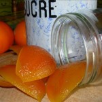 Fourth Advent Candle, Candied Orange Peel and Day Eighteen on the Advent Calendar