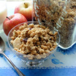 Country Style Almond and Vanilla Granola (Crunchy Muesli) for Farmhouse Breakfast Week