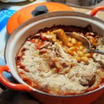 Cheat’s French Style Cassoulet – Sausage and Bean Casserole in the Slow Cooker or Le Creuset