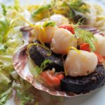 My MasterChef Romantic Appetiser – Pan-fried Scallops with Black Pudding and Warm Fennel Salad