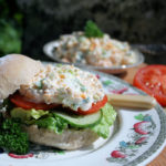 The Lavender and Lovage Sandwich Bar for British Sandwich Week! Three Cheese Spring Spread