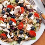 Team Capricorn! Olympic Power Salad with Goat’s Cheese, Fruit and Nuts