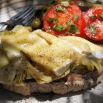 A bit of French Toast…..Vegetarian Tartiflette Open Toastie for a Random Lunch
