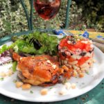 Sud de France Festival and Cassoulet salade d’été avec confit de canard (Summer Cassoulet Salad with Preserved Duck)