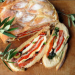 Pan Bagnat ~ A French Picnic Sandwich for a Summer’s Day Picnic at the Bottom of the Garden!