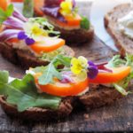 Garlic and Sapphire, Sarah Raven and The Scented Kitchen: Edible Flowers & Summer Salads