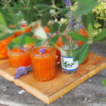 A Provence Summer Preserve ~ French Set Apricot and Lavender Jam (Confiture)