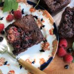 Cake Stall Baking ~ Double Chocolate and Summer Berries Truffle Slice