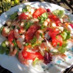 Fish on Friday with Pink Grapefruit and Prawn Salad suitable for 5:2 Diet and Weight Watchers