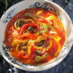 Summertime and the Living is Easy……..Peperonata ~ Rustic Italian Pepper Stew Recipe