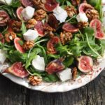 Autumn Figs and Seasonal Salads: Fresh Fig and Goat’s Cheese Salad with Walnuts