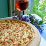 The Secret Recipe Club, Homemade Thin Crust Pizza with Bacon and The Fearless Homemaker