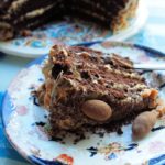 November is Happy Birthday for Tea Time Treats: Salted Caramel and Chocolate Fudge Birthday Cake Recipe