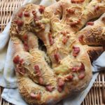 Day Eight on the Advent Calendar: Christmas Trees and Bacon, Cheese & Garlic Fougasse Recipe