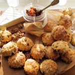 Day Five on the Advent Calendar and Mini Cheese, Cranberry and Walnut Scones Recipe