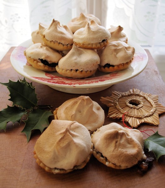 Old Fashioned Sweet Delights Spiced Mincemeat Meringue Pies (Recipe)