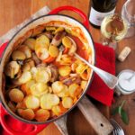 Five-A-Day Family Supper Recipe: “Sunday Lunch” Chicken, Sausage and Vegetable Hotpot