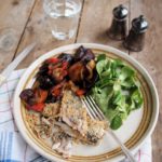Rosy Roasted Roots, Random Recipes and Fresh Scottish Herrings in an Oatmeal Crumb