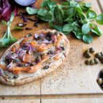 Luxury Low-Calorie Recipe for Fish on Friday: Smoked Salmon Pitta Pizza for 5:2 Diet Fast Day