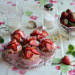 The First Sunny Day of Spring! Strawberry Fair Yoghurt Cupcakes Recipe