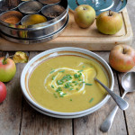 Windfalls, September Harvest and Comforting Soups: Curried Leek and Apple Soup Recipe (5:2 Diet)