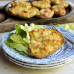 Meal Planning Monday and Cheesy Stuffed Supper Spuds (Baked Jacket Potatoes) Recipe