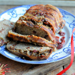 A Countdown to Christmas Recipe: Christmas Sausage, Sage and Bacon Stuffing Loaf