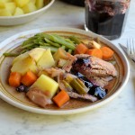 Autumn Beckons: Slow Cooked Beef Brisket with Elderberry Glaze and Port Jus