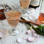 The Guild of Food Writers Awards 2015: Rhubarb and Rose Champagne Cocktails