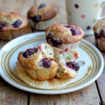 Blackberry Fairy Cake Buns (Muffins)