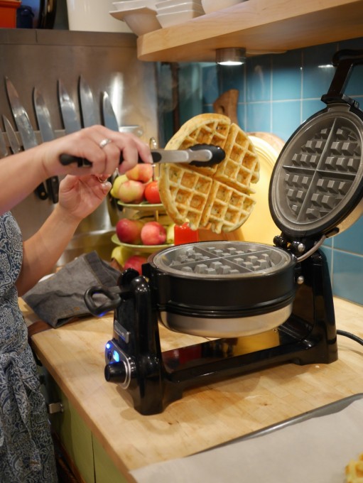 Scallion Waffles