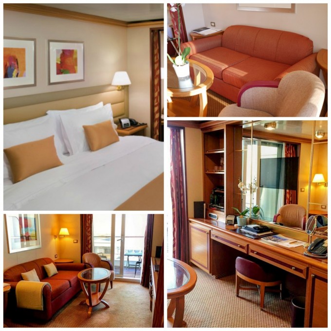 My suite on board the Silver Spirit