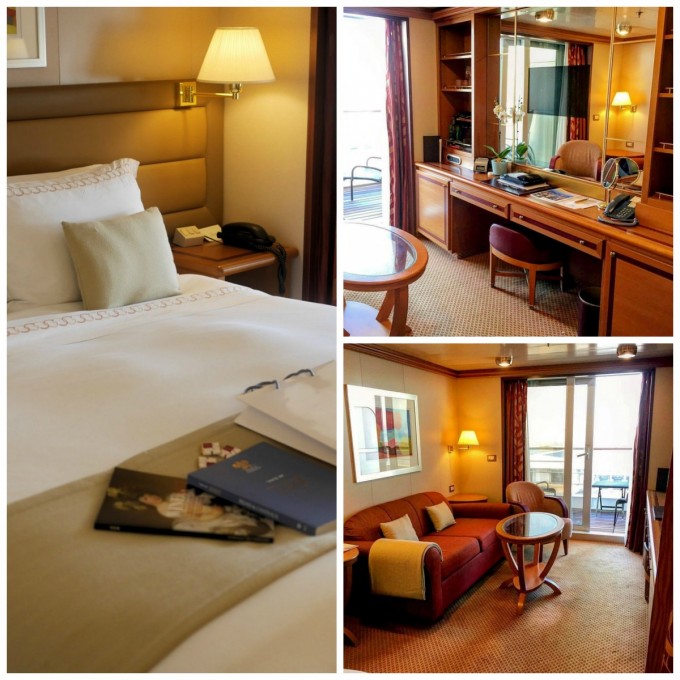 My suite on board the Silver Spirit
