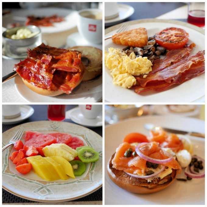 Breakfast in the La Terrazza and The Restuarant
