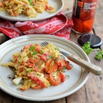 Bubble and Squeak with Peppadew Peppers