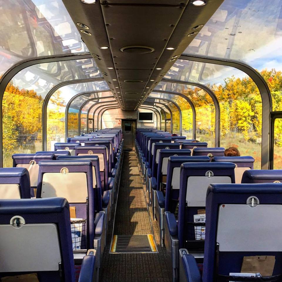 train trips across canada from toronto