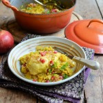 Baked Lemon Chicken with Saffron