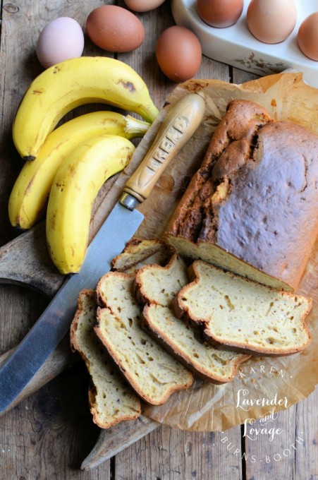 going bananas banana bread