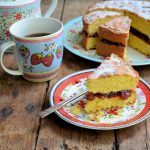 Duck Egg Victoria Sponge Cake
