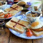 St George’s Mushroom & Egg Sausage Burger on Toast