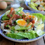 Updating a Classic! Bacon and Egg Caesar Salad
