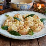 Party Food: Devilled Egg Baguette Bites