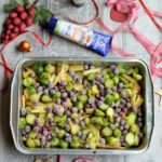 Parsnip, Potato & Sprouts Cheese Gratin